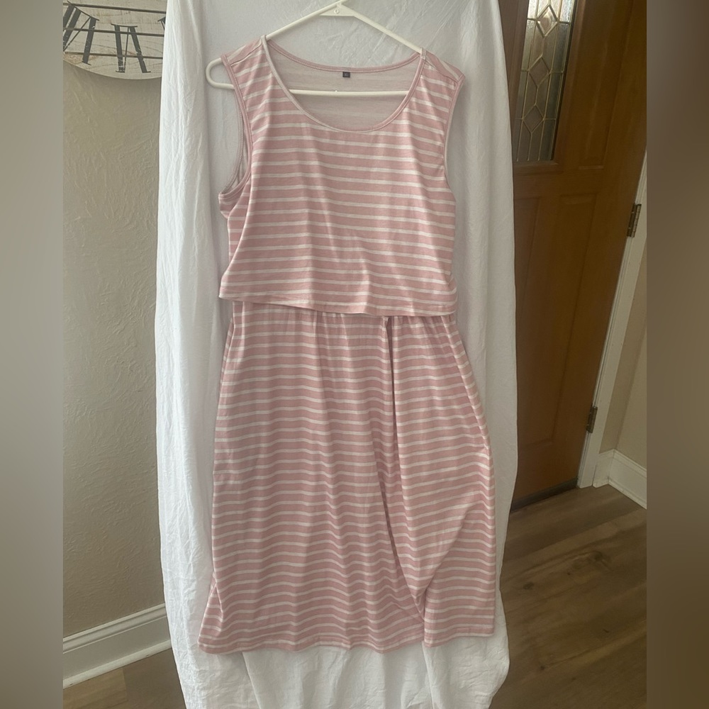 Nursing/pregnancy dress, XL